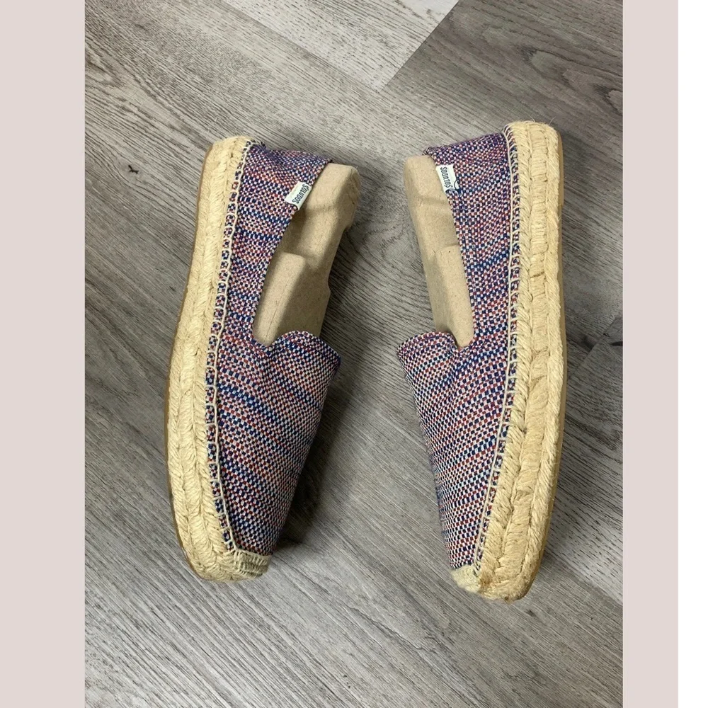 Saludos Multicolor Canvas Espadrille Sz 9 - Picture 5 of 7